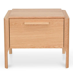 Ex Display - CST2135-CN Bedside Table - Natural Oak - Furniture Castle