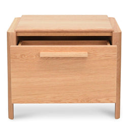 Ex Display - CST2135-CN Bedside Table - Natural Oak - Furniture Castle