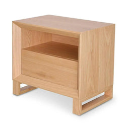 Ex Display - CST2144-CN Bedside Table - Natural Oak - Furniture Castle