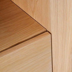Ex Display - CST2144-CN Bedside Table - Natural Oak - Furniture Castle