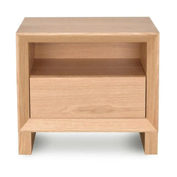 Ex Display - CST2144-CN Bedside Table - Natural Oak - Furniture Castle
