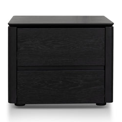Ex Display - CST2844-CN - Bedside Table - Black Oak Veneer - Furniture Castle