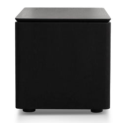 Ex Display - CST2844-CN - Bedside Table - Black Oak Veneer - Furniture Castle