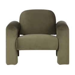 Amalfi Mia Armchair Green 90.5x81x75cm