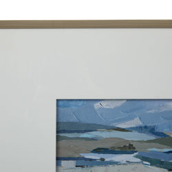 Society Home Gibson Wall Art 2pcs Set Blue 60x3.8x60cm
