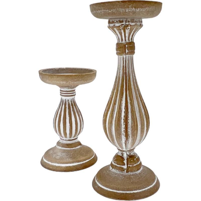 FC Bella Candle Holder Set Of 2 - Furniture Castle