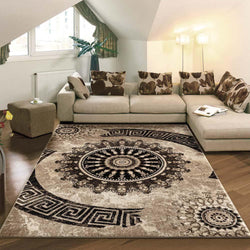 FC Boston 6447 Brown 160x160 cm round - Furniture Castle