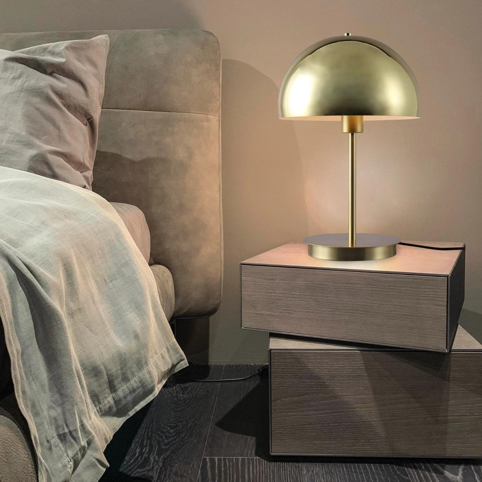 FC Brenda Table Lamp Gold - Furniture Castle