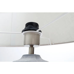 FC Ebony Ceramic Table Lamp - Grey - Furniture Castle