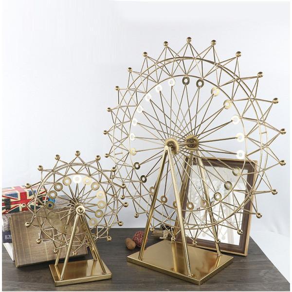 FC Gold Nordic Ferris Wheel Small 35x30 - Furniture Castle