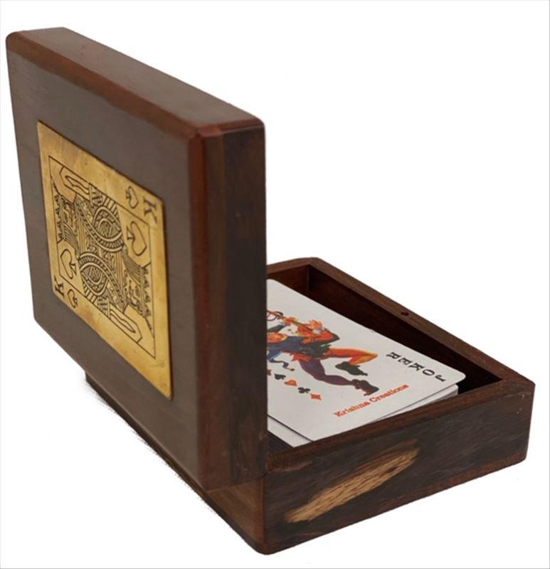 FC Playing Cards With Wooden Box - Furniture Castle