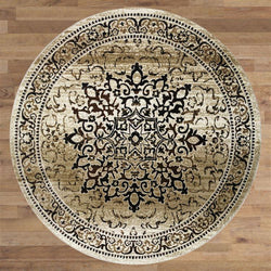 FC Sahara 892 Beige 160x160 cm round - Furniture Castle