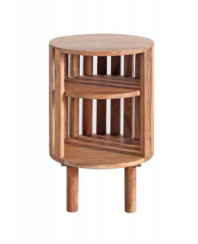 FC Wesley Side Table Wood Finish - Furniture Castle