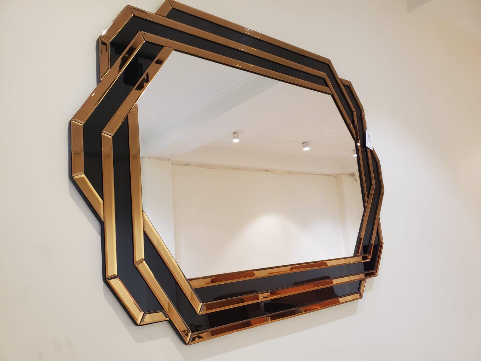 Fission Designer Mirror - Furniture Castle
