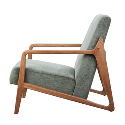 Forest Wooden Armchair Green 66X86.5X80cm - Furniture Castle