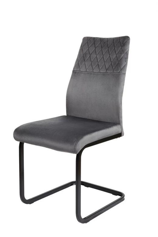 Holland Dining Chair Grey Set of 2 - Furniture Castle