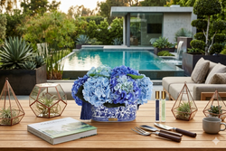 NEW - Cote Noire - Chinoiserie Hydrangea - Blue - CH03