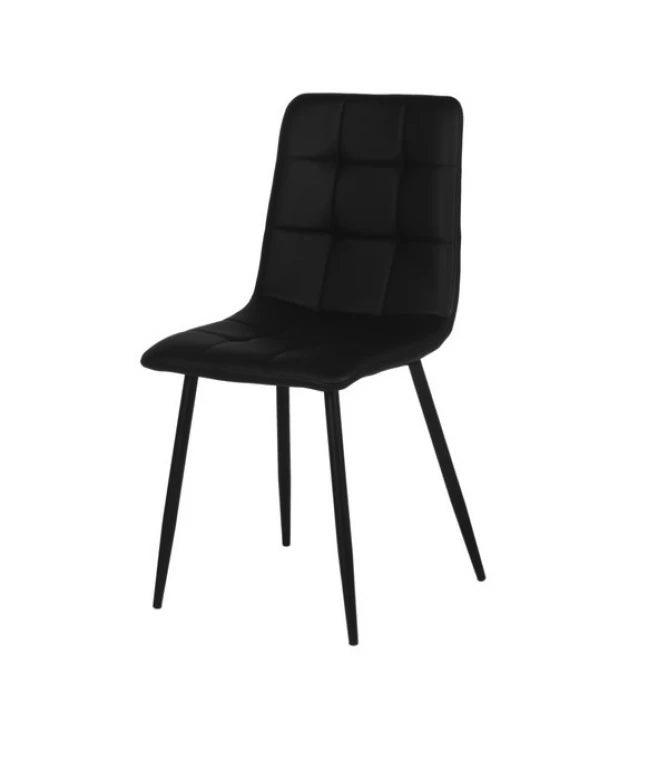 Jackson Dining Chair Black Set of 2 - Furniture Castle
