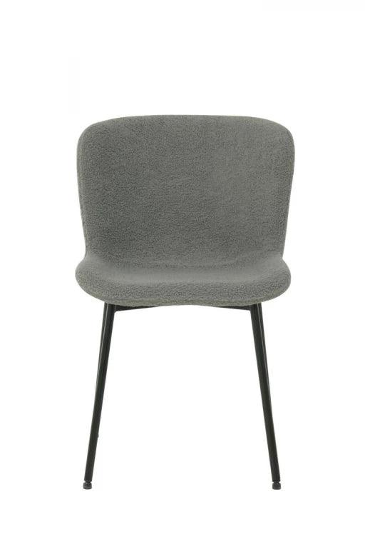 Jodi Dining Chair Grey Set of 2 - Furniture Castle