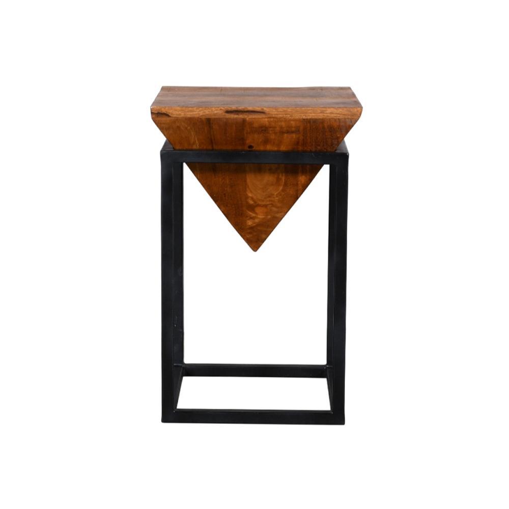 Julian Side Table Pyramid - Furniture Castle