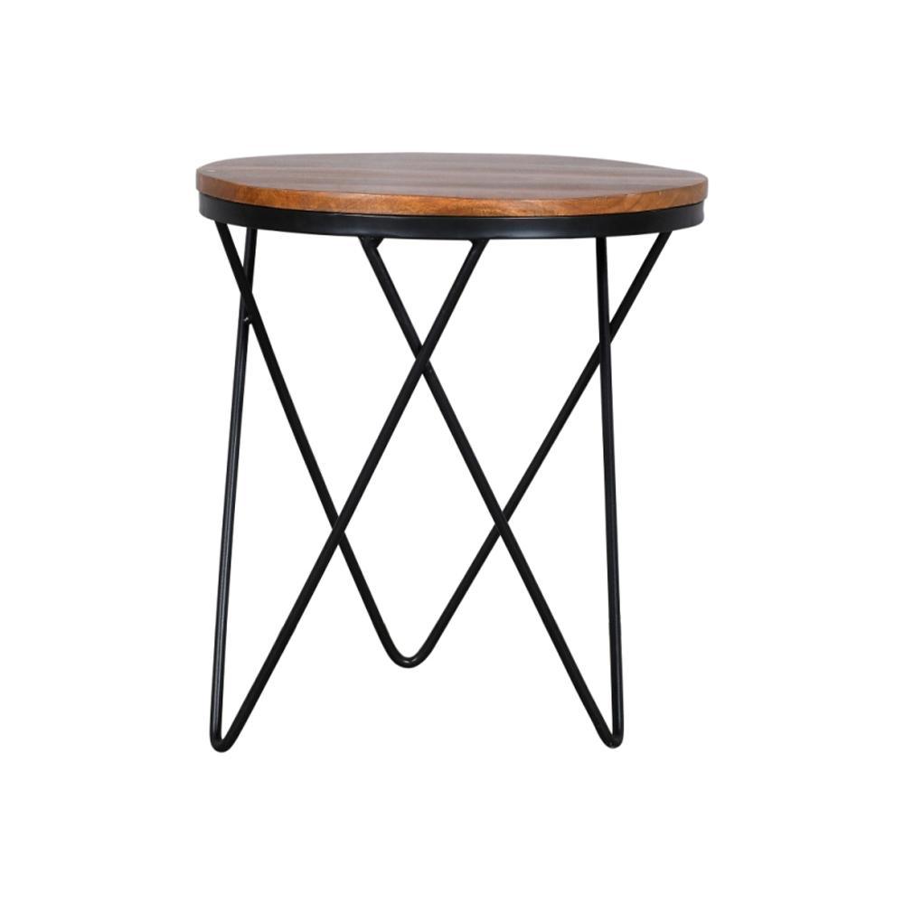 Julian Side Table Round - Furniture Castle