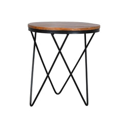 Julian Side Table Round - Furniture Castle