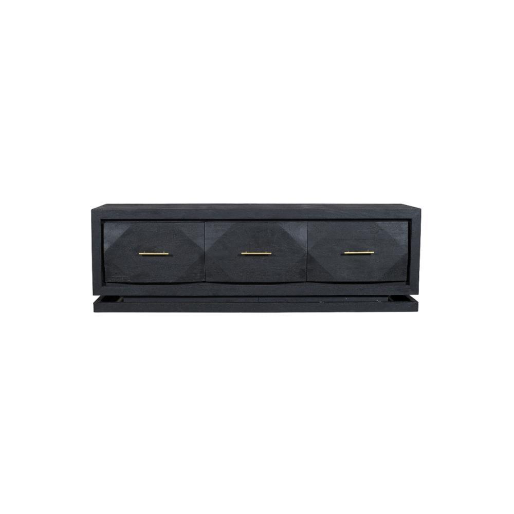 Kabira 3 Drawer Tv Cabinet 3D - Furniture Castle