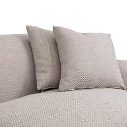 LC8839-CA 3 Seater Left Chaise Sofa - Sterling Sand - Furniture Castle