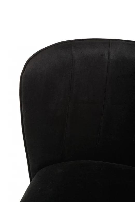 Lux Bar Stool Black Set of 2 - Furniture Castle