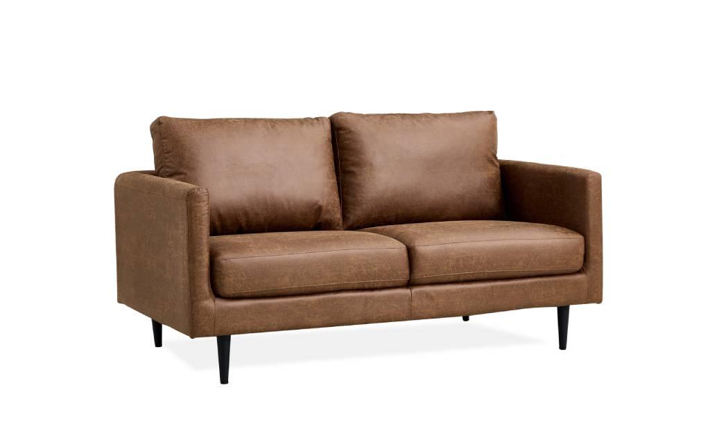 Madame 2 Seater Sofa Set Saddle Colour - Furniture Castle