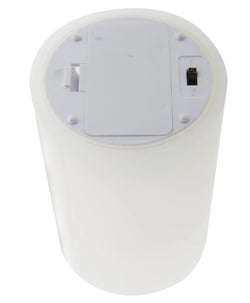 Emporium Tall Pillar LED Candles 2pcs Set White 7.5x7.5x15cm