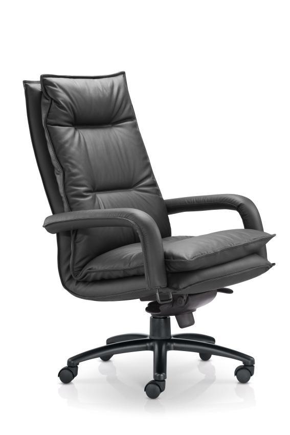 Manhattan Executive Leather Chair – High Back - Furniture Castle