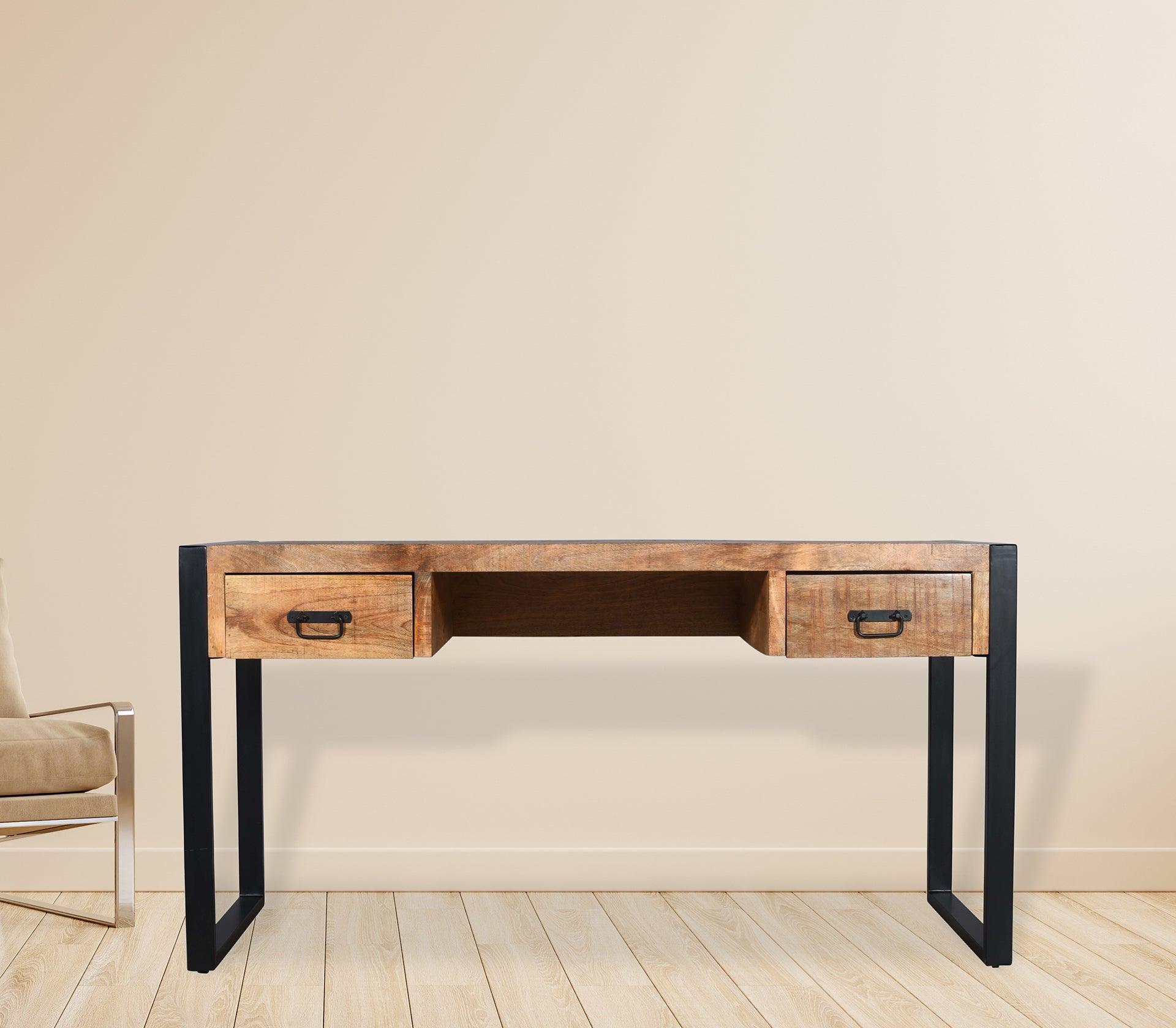 Meadows 2 Drawer Study Table - L150 X W60 X H77 - Furniture Castle
