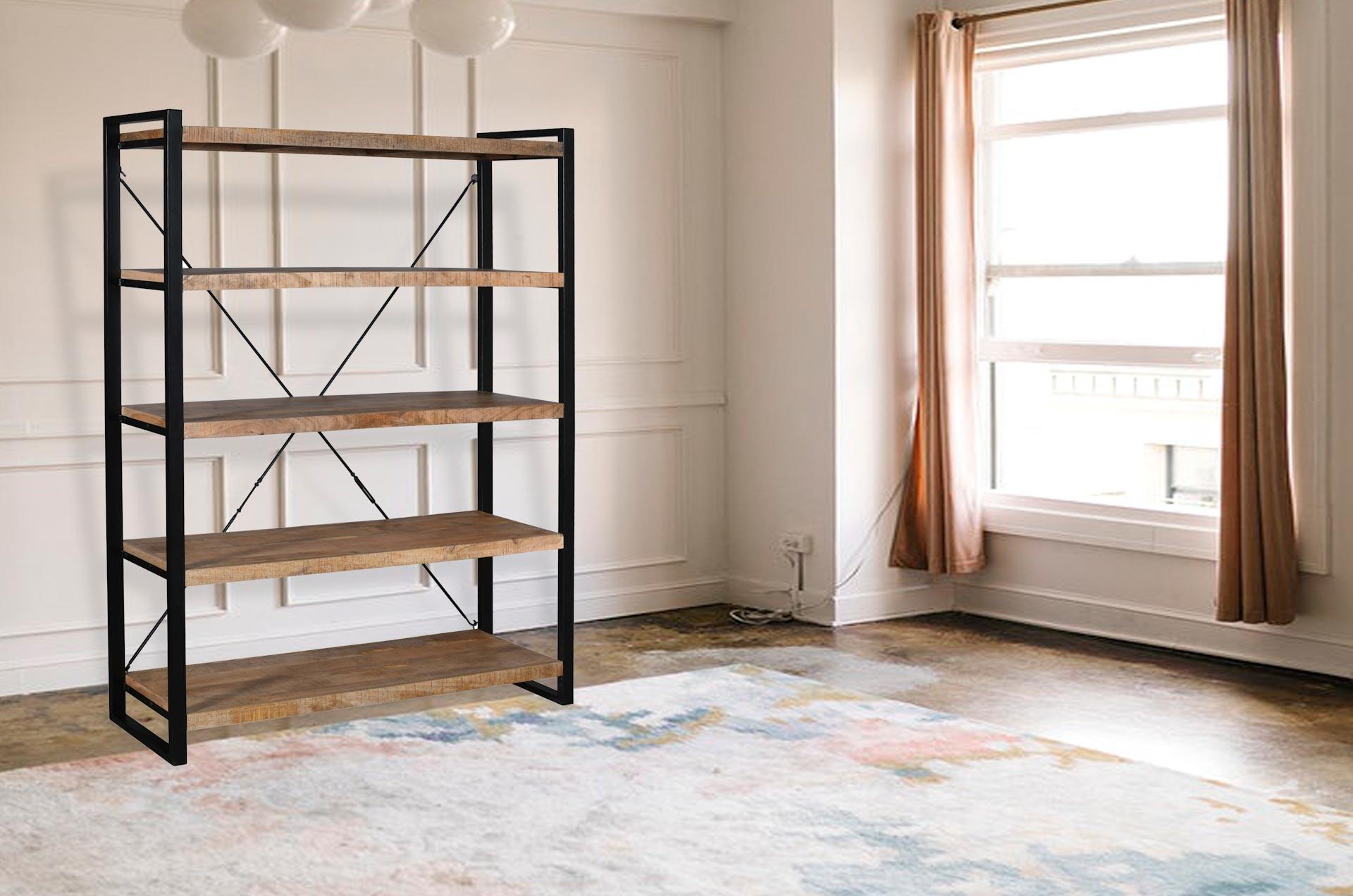 Meadows Bookshelf - L160 X W40 X H200 - Furniture Castle