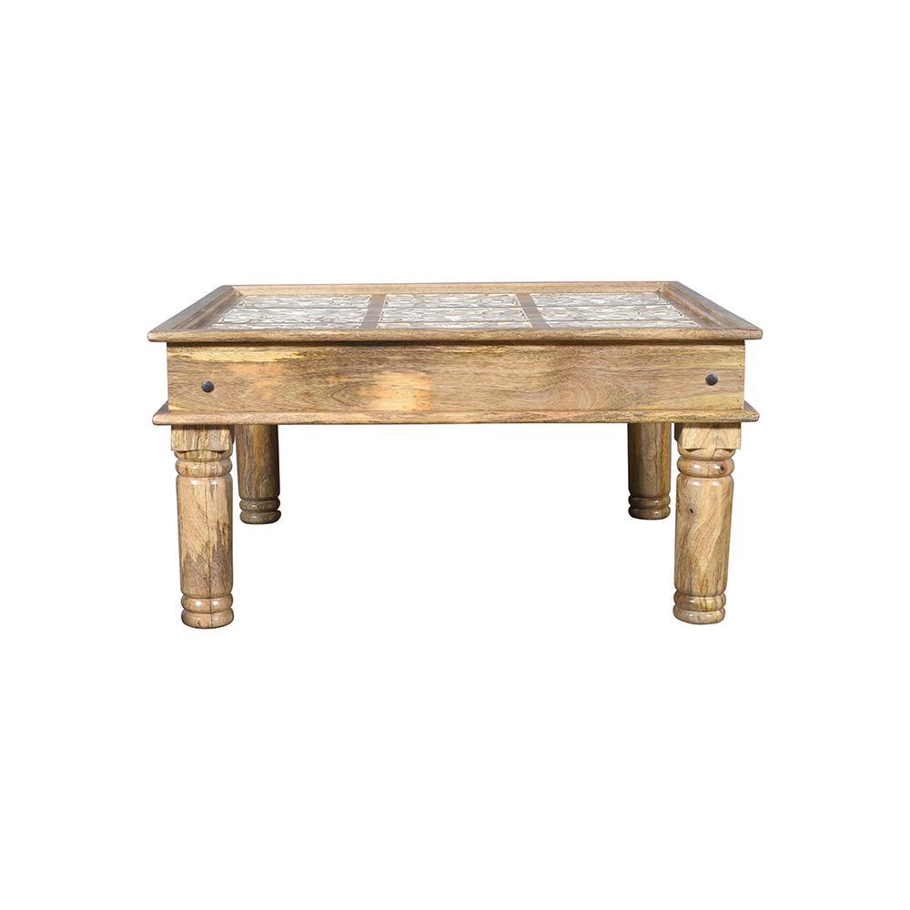 Mehraab Coffee Table - L90 X W90 X H45 - Furniture Castle