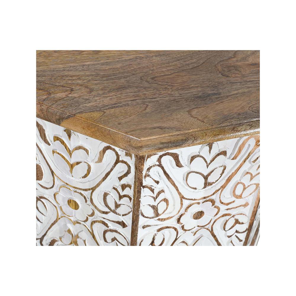 Mehraab Side Table - L50 X W50 X H60 - Furniture Castle
