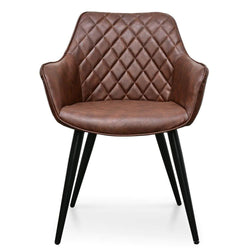 Polo Dining Chair - Cinnamon Brown Set of 2 - Furniture Castle
