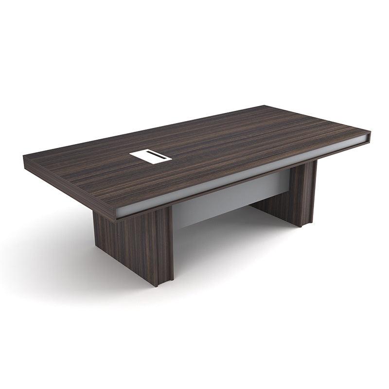 RADDIX Boardroom Table 240cm - Brown - Furniture Castle