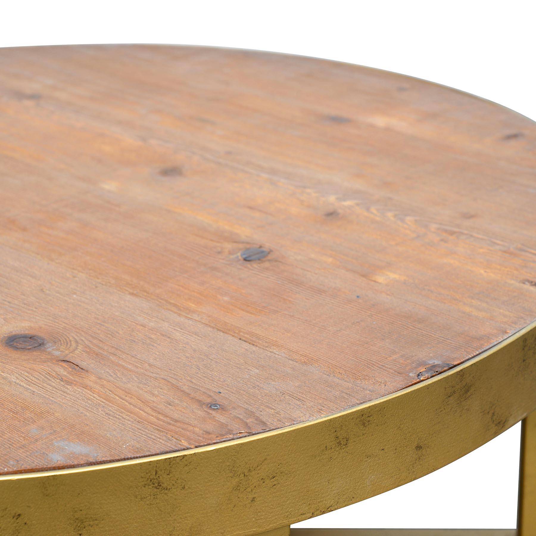 Reclaimed Pine Coffee Table 90cm - Furniture Castle