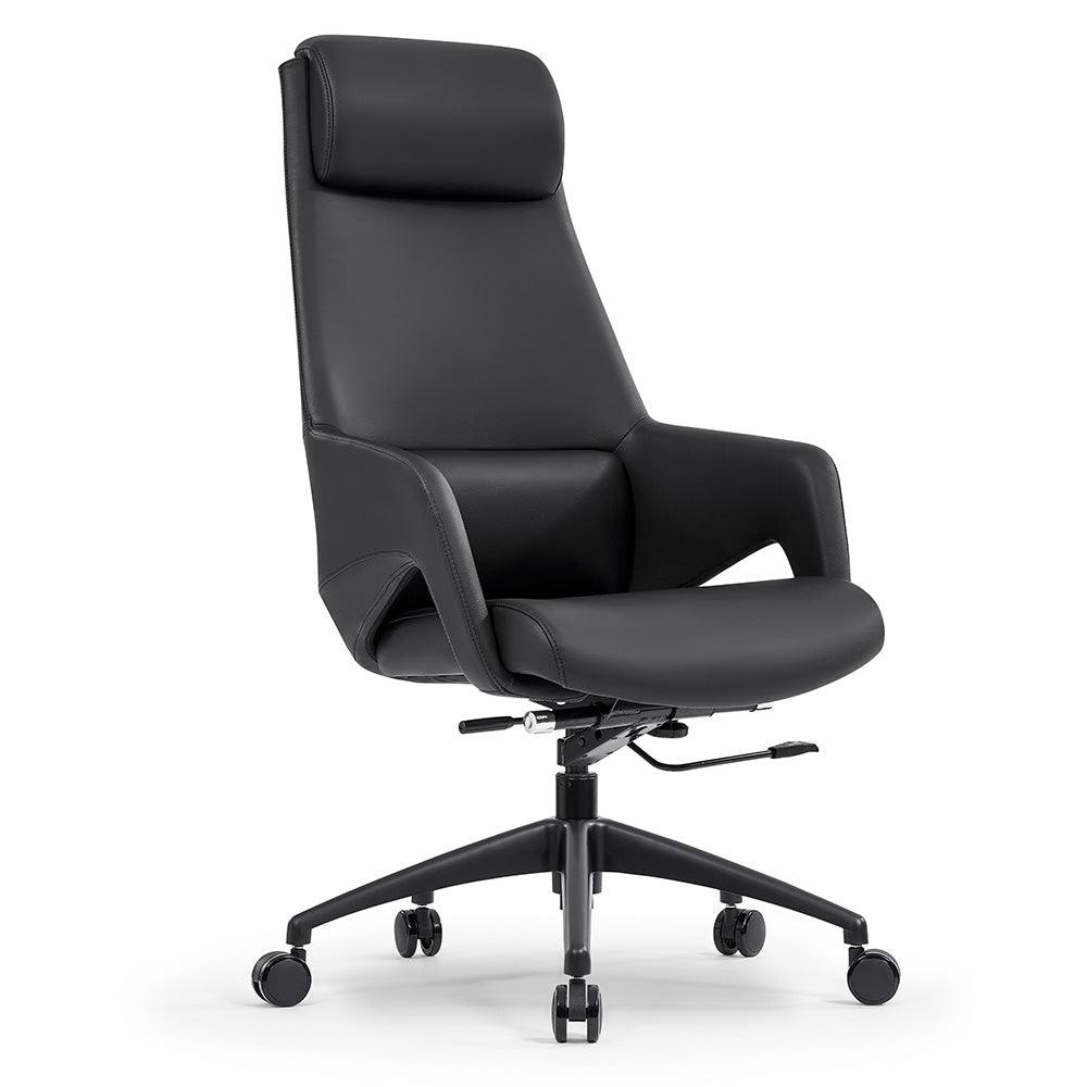 RONAN Executive Office Chair - Black - Furniture Castle