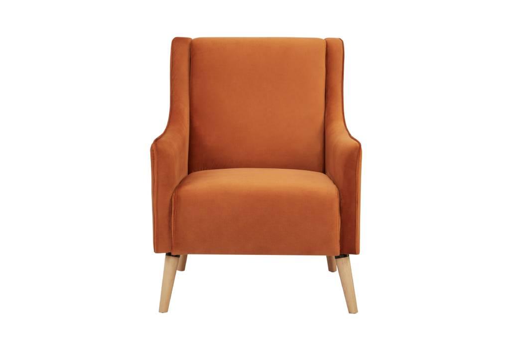 Rosemary Lounge Chair Cinnamon Colour - Furniture Castle