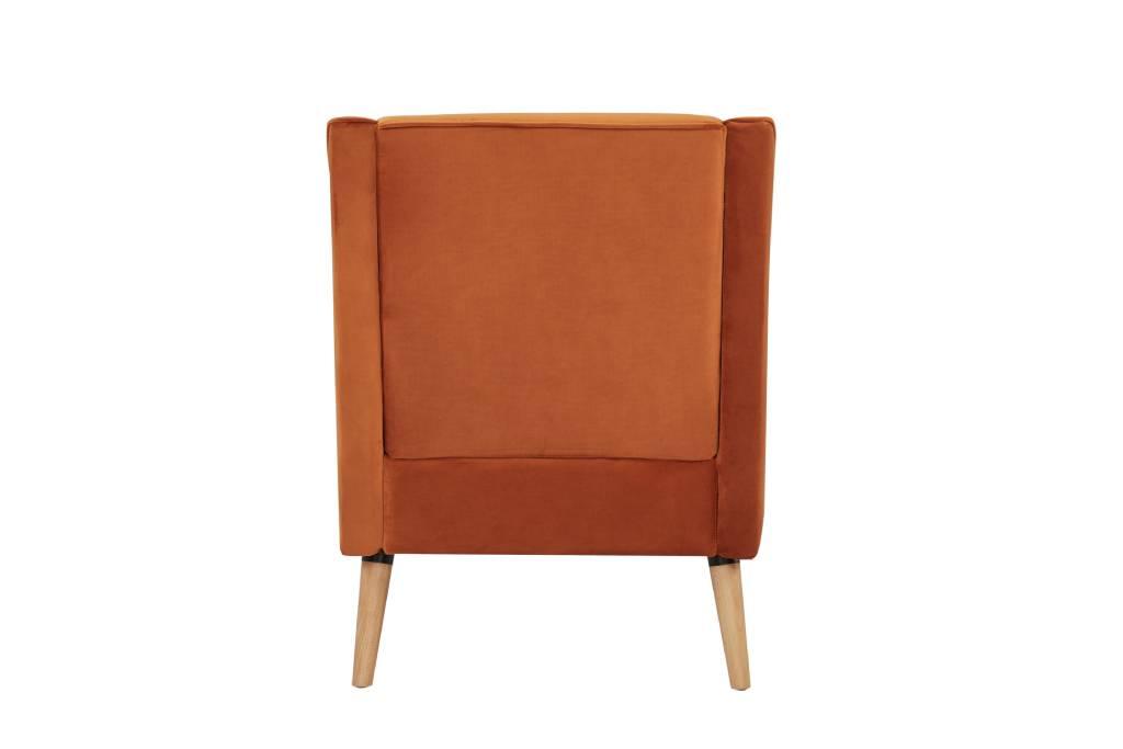 Rosemary Lounge Chair Cinnamon Colour - Furniture Castle
