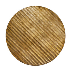 Society Home Coco Nesting Side Table Set of 2 Gold 41.5x41.5x43cm/49.5x49.5x55.5cm