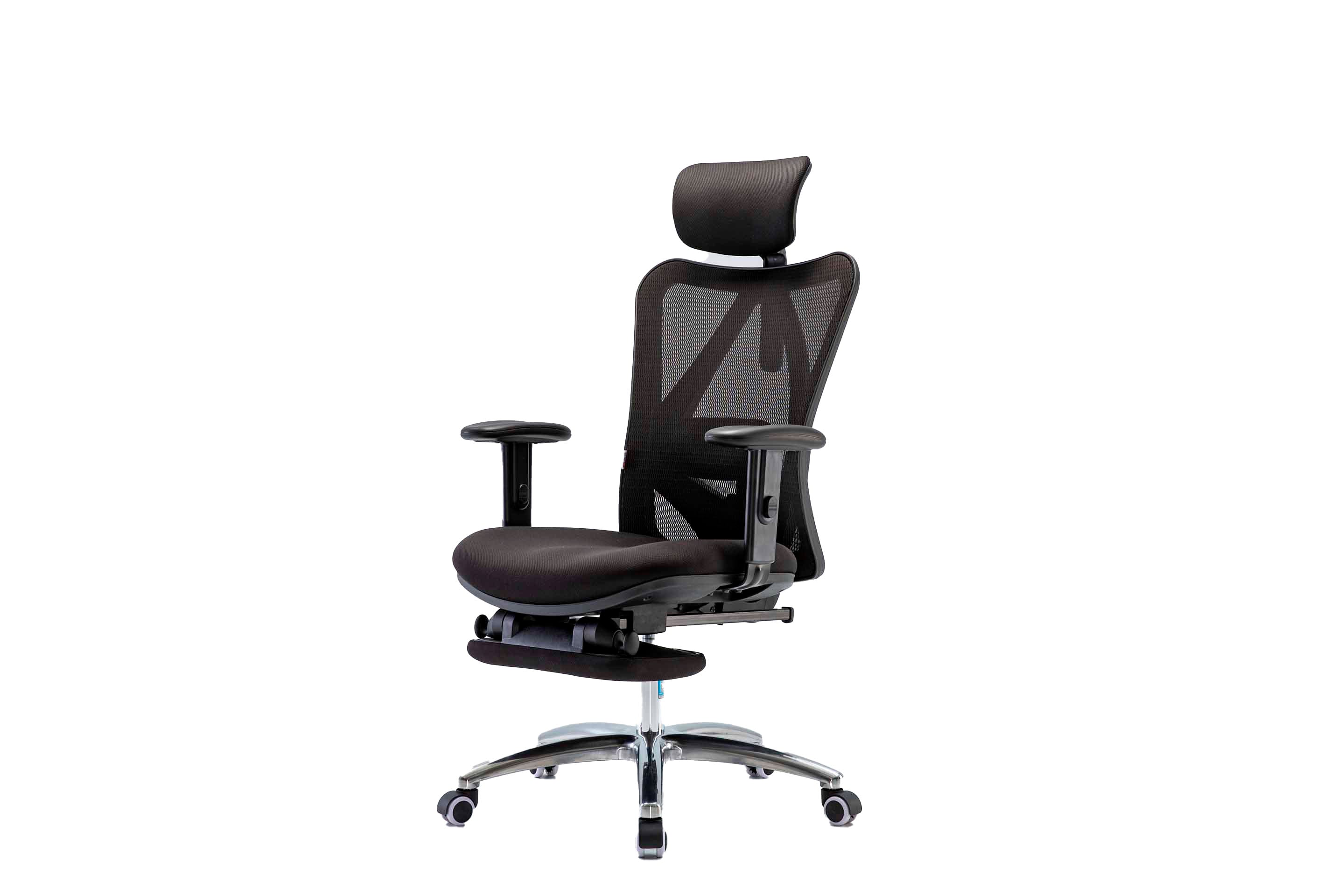 Sihoo M18 Ergonomics Task Office Chair/Black with Leg Rest