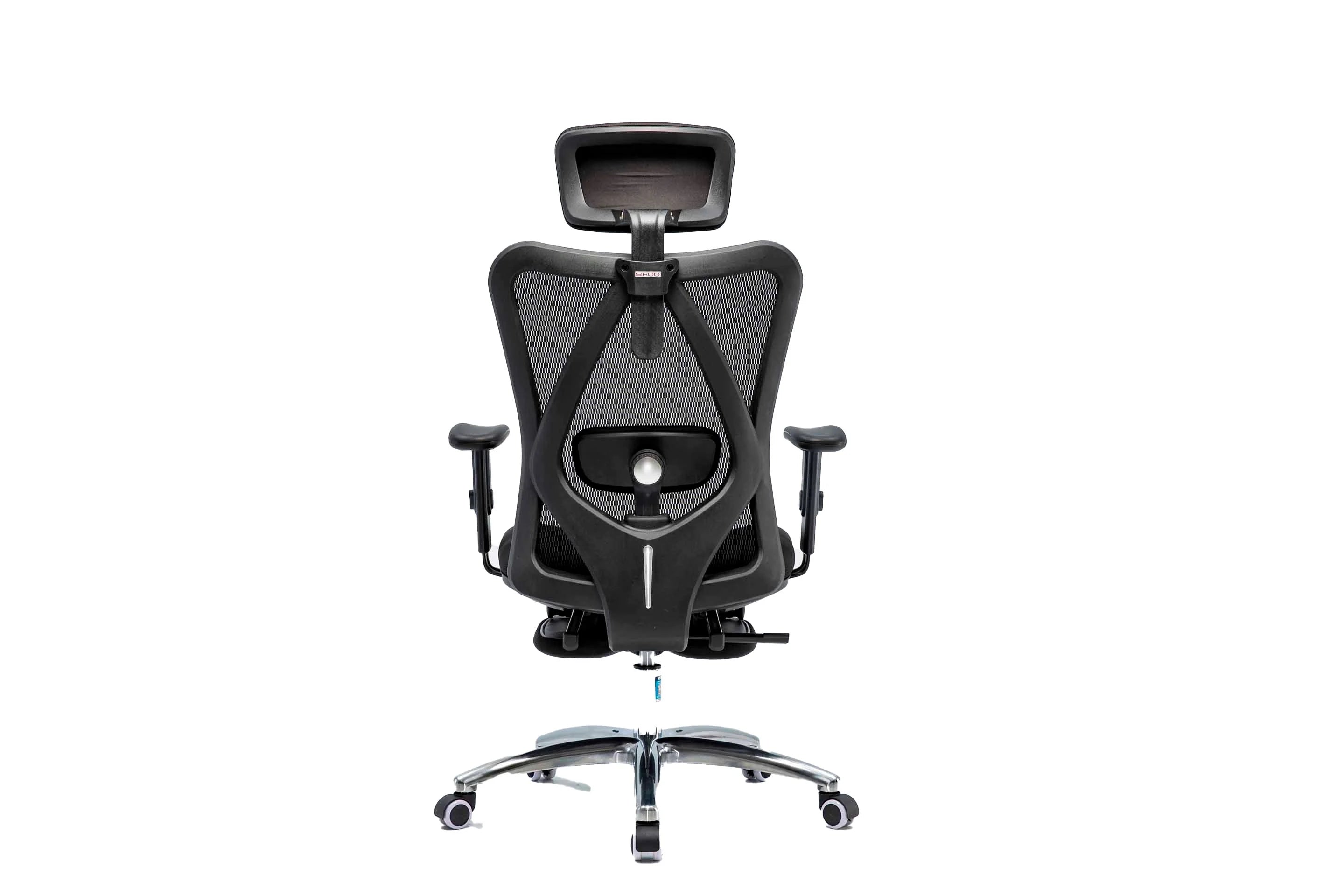 Sihoo M18 Ergonomics Task Office Chair/Black with Leg Rest