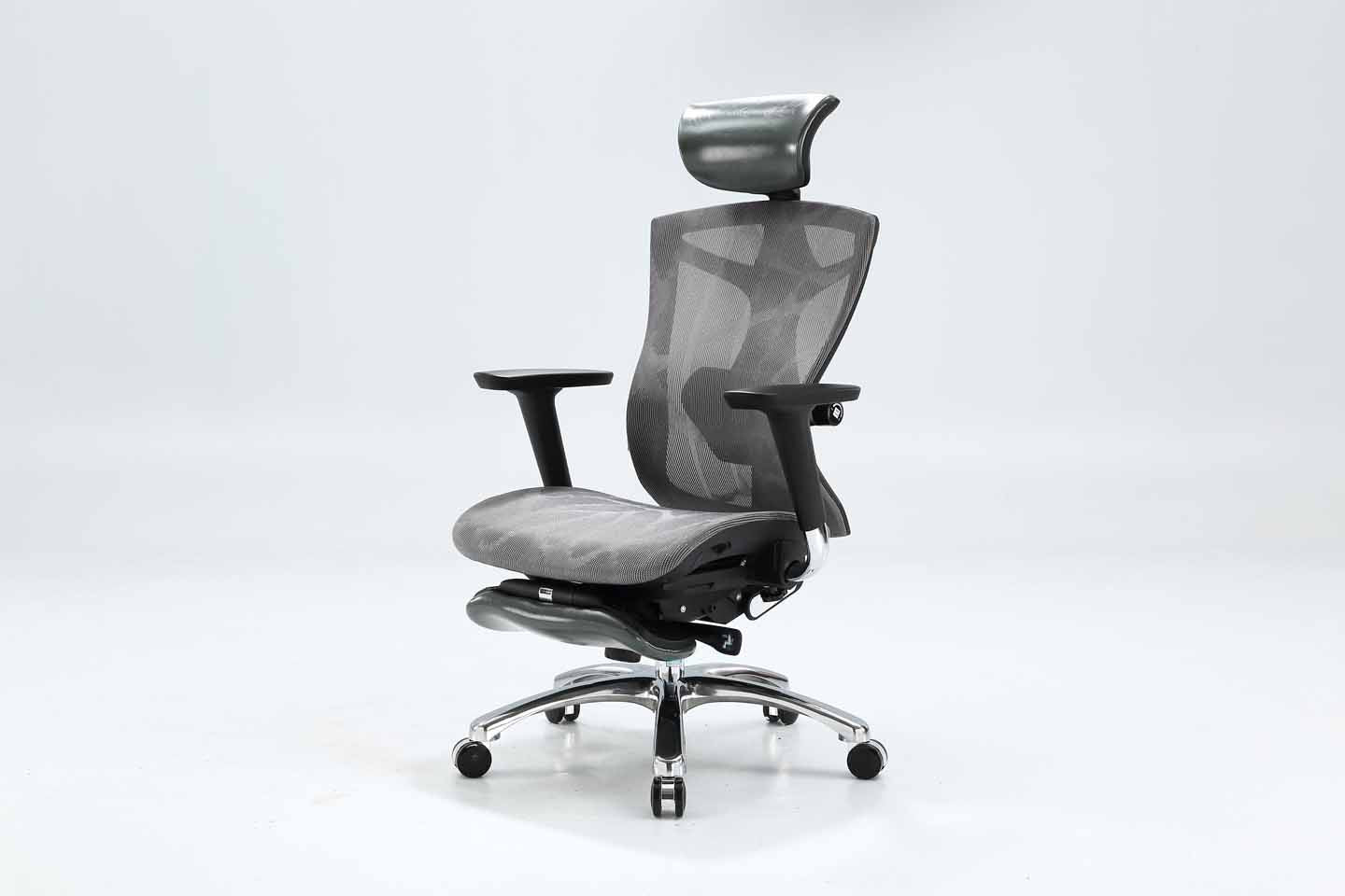 Sihoo V1 Ergonomic Office Chair/Grey with Leg rest