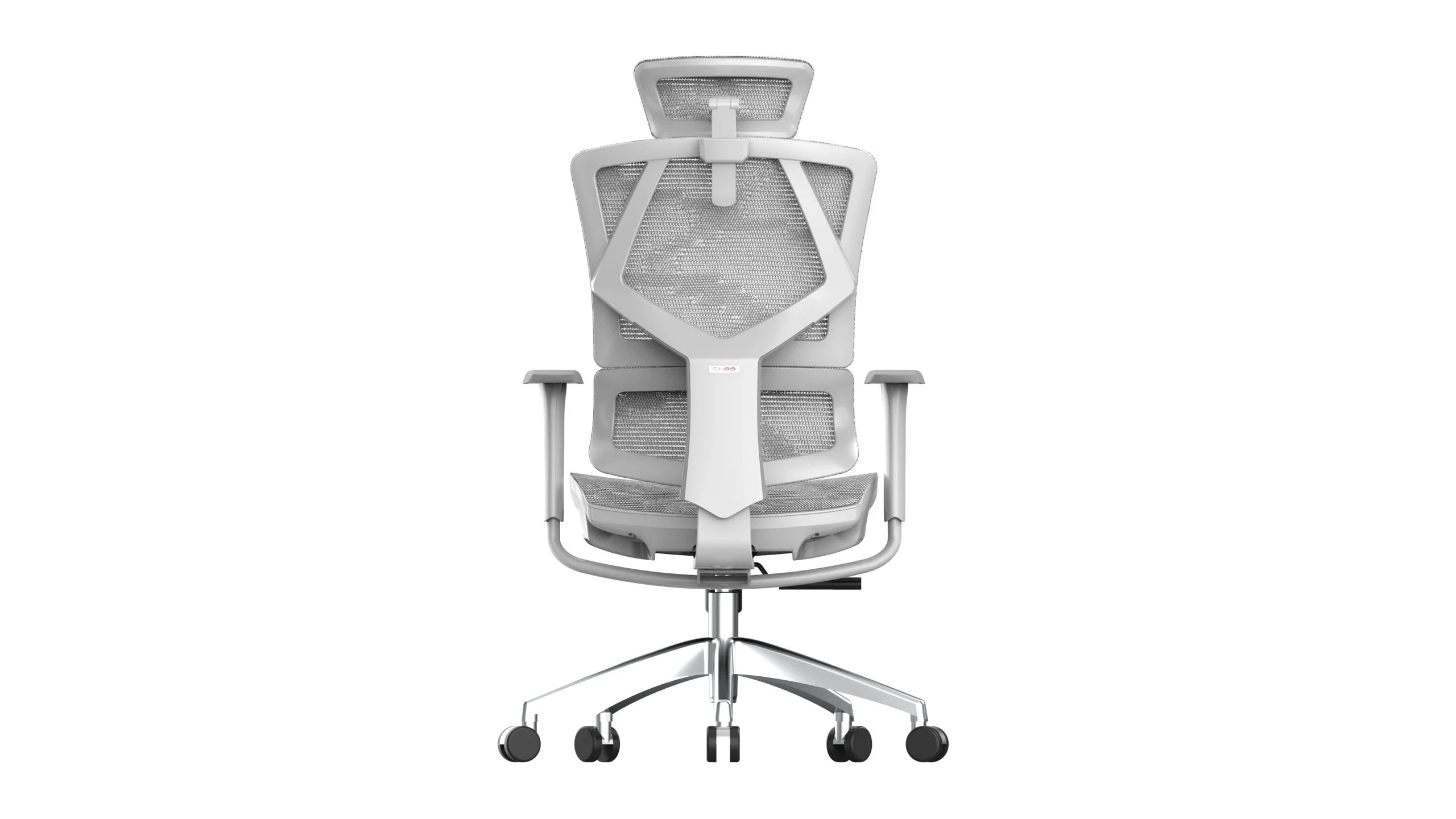 Sihoo VIto M90 Ergonomic Office Chair with Footrest/Grey Frame with Grey Mesh