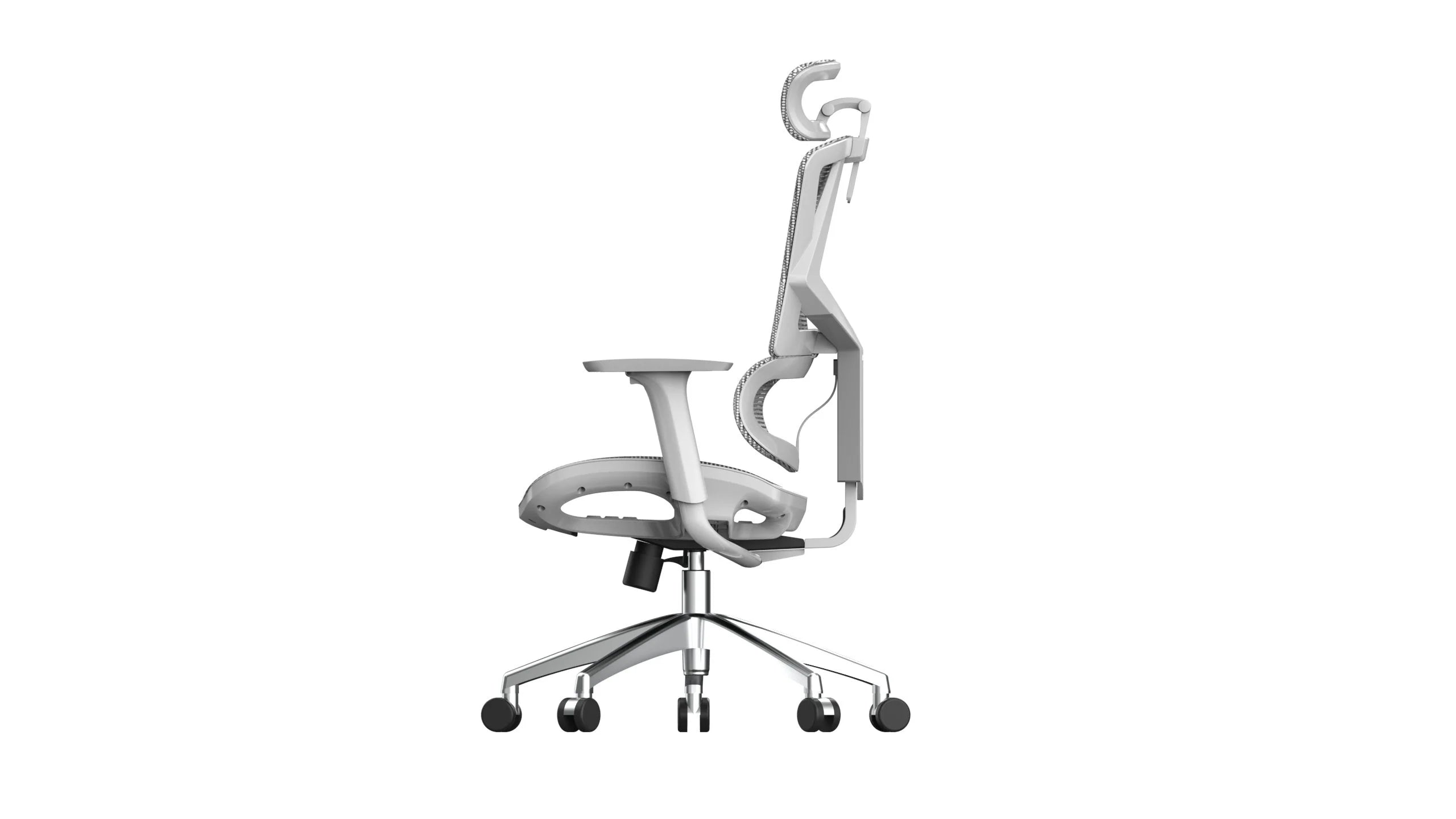 Sihoo M57 Ergonomic Office Chair/Grey Frame with Grey Mesh