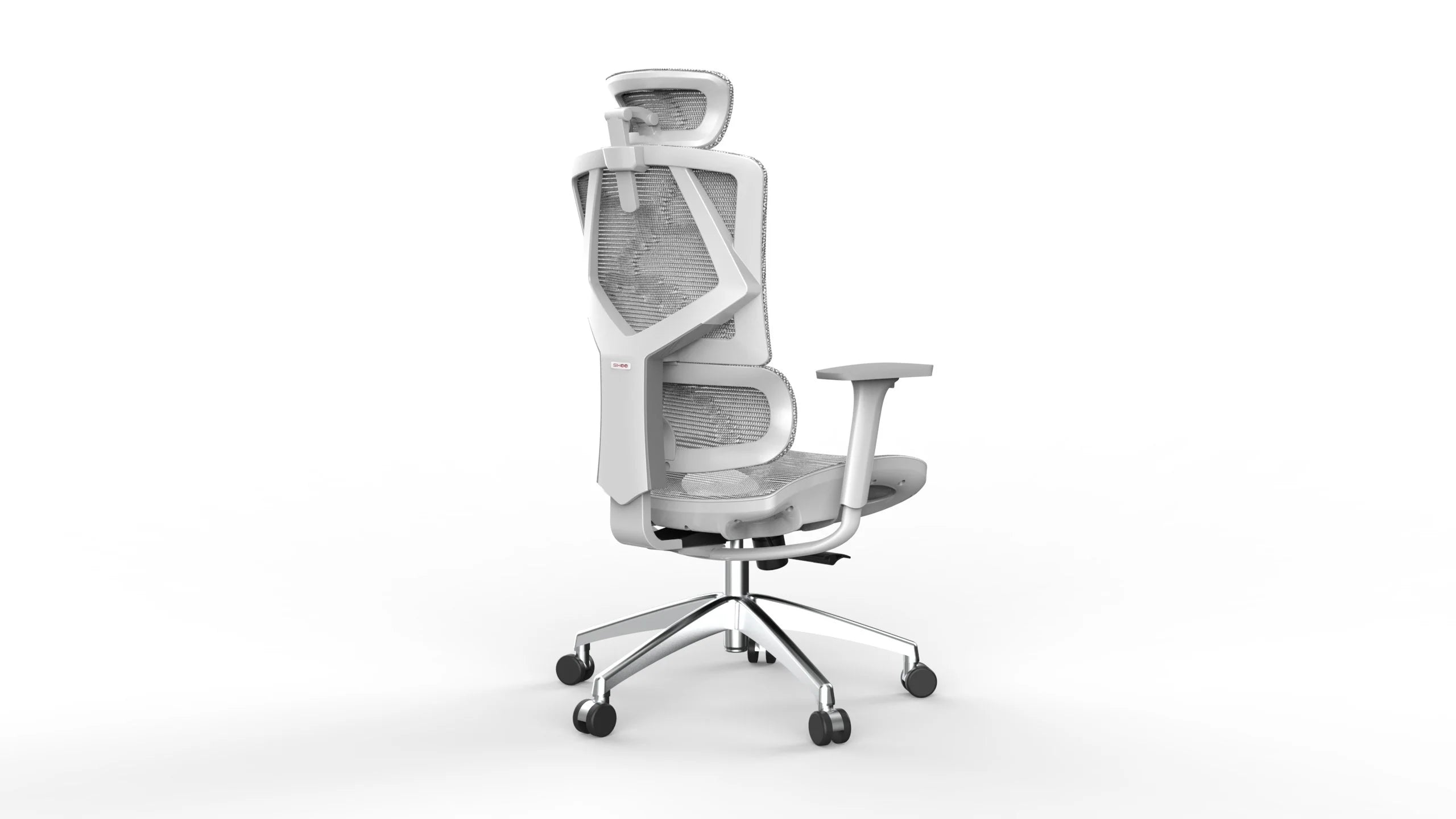 Sihoo VIto M90 Ergonomic Office Chair with Footrest/Grey Frame with Grey Mesh