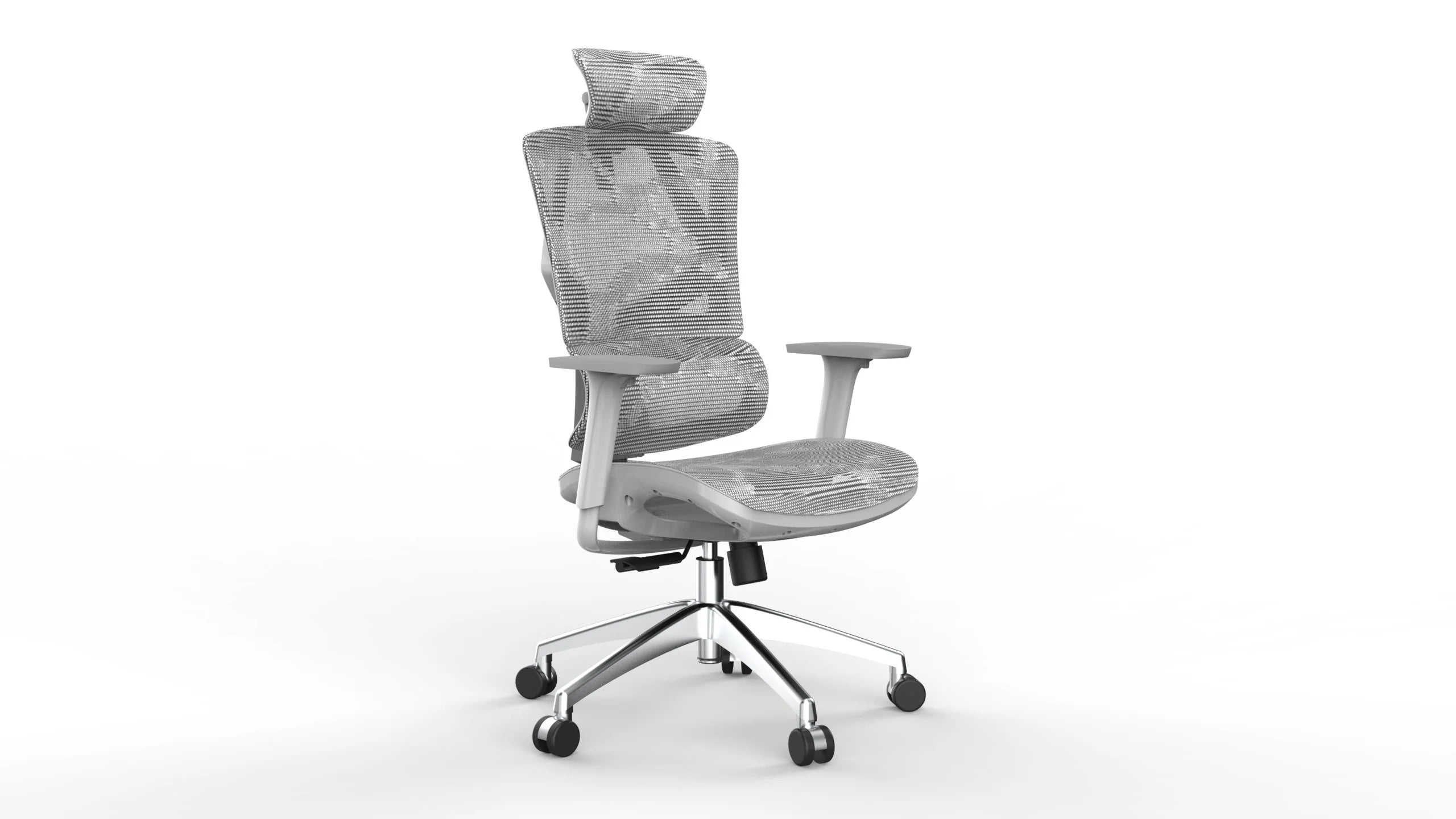 Sihoo VIto M90 Ergonomic Office Chair with Footrest/Grey Frame with Grey Mesh